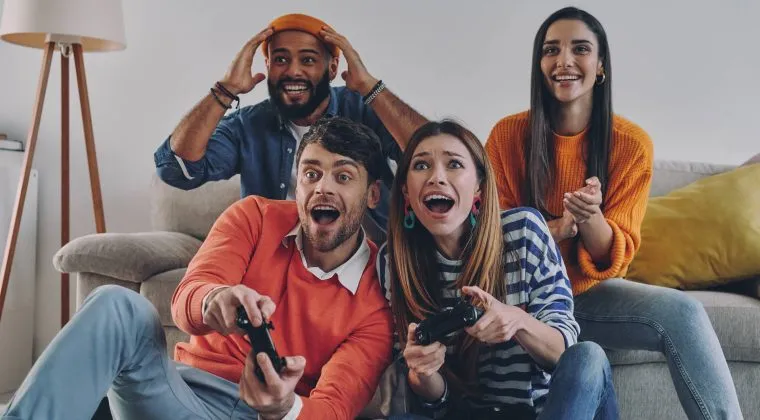 console rétro gaming passionné jeux