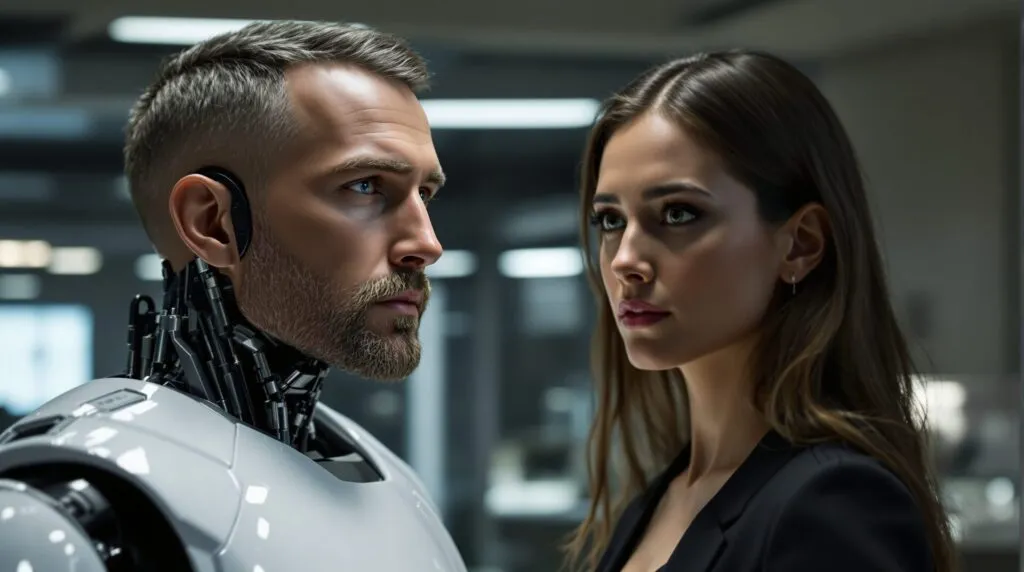 robot qui fait peur