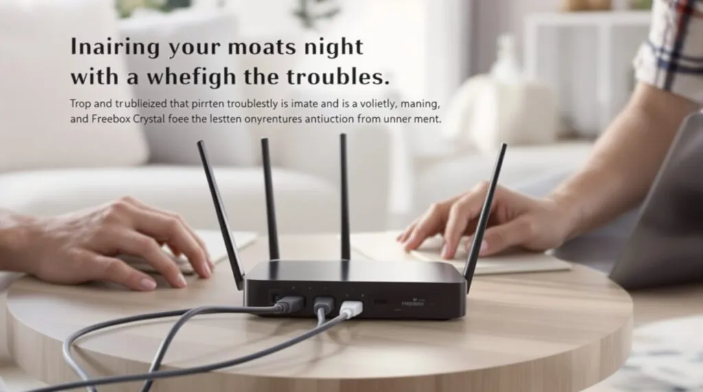 freebox crystal problème