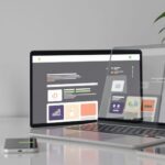 Site web flat design