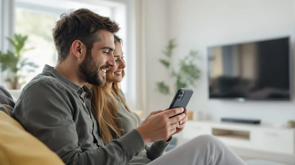 projeter ecran iphone sur tv