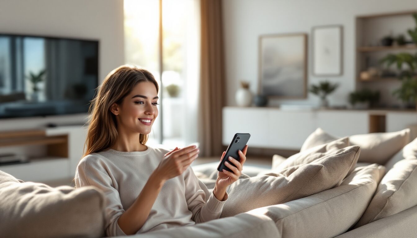 projeter ecran iphone sur tv