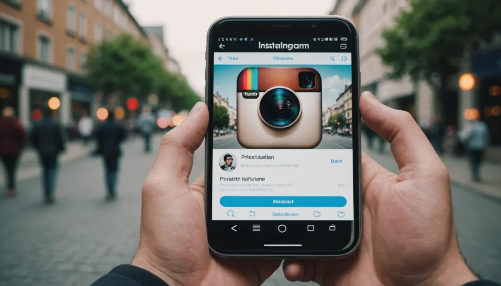 accéder à compte Instagram privé