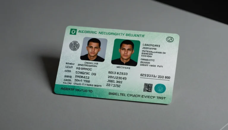carte identité algerie
