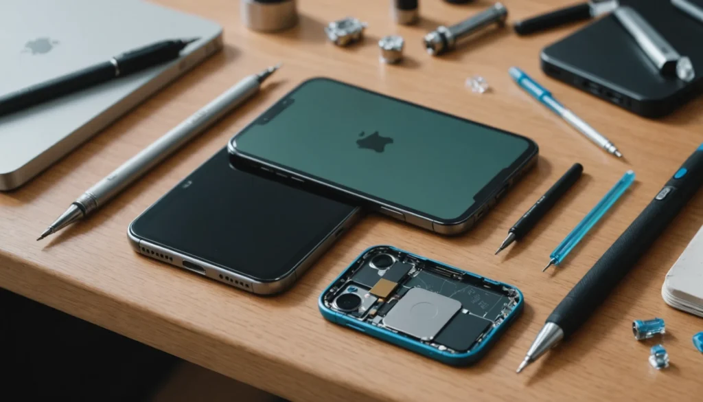 réparation vitre arrière iphone 12 mini