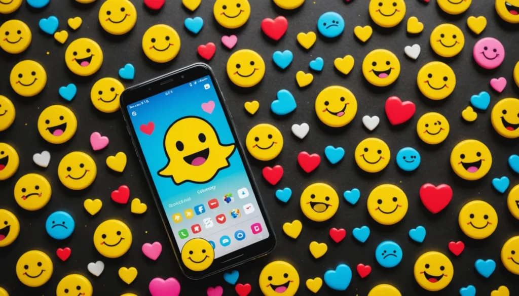 signification smiley snapchat