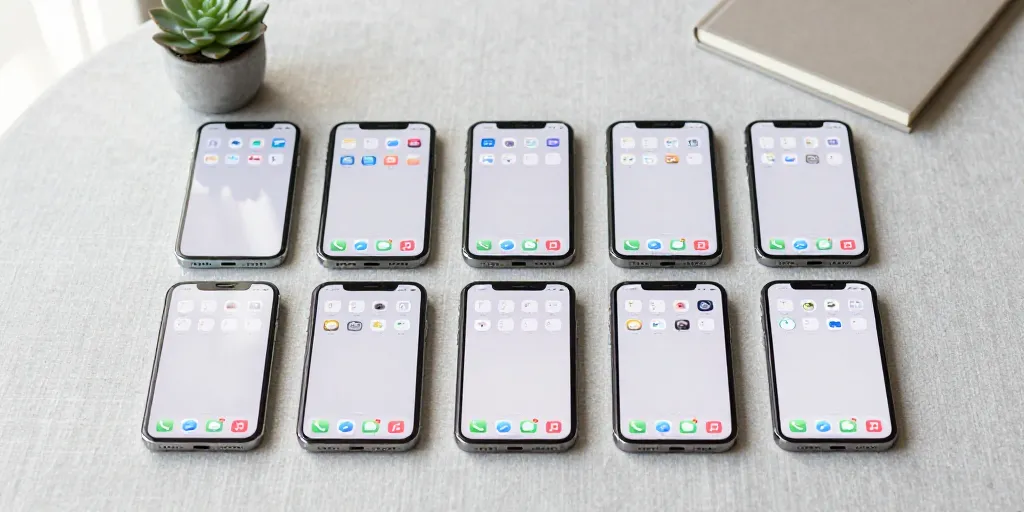 idee rangement application iphone