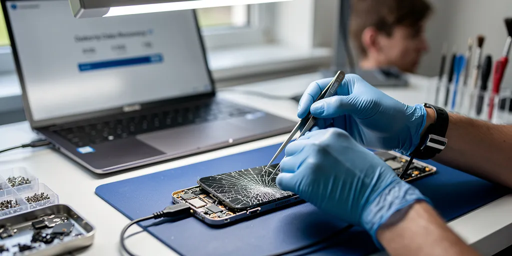 recuperer les données d'un telephone portable cassé