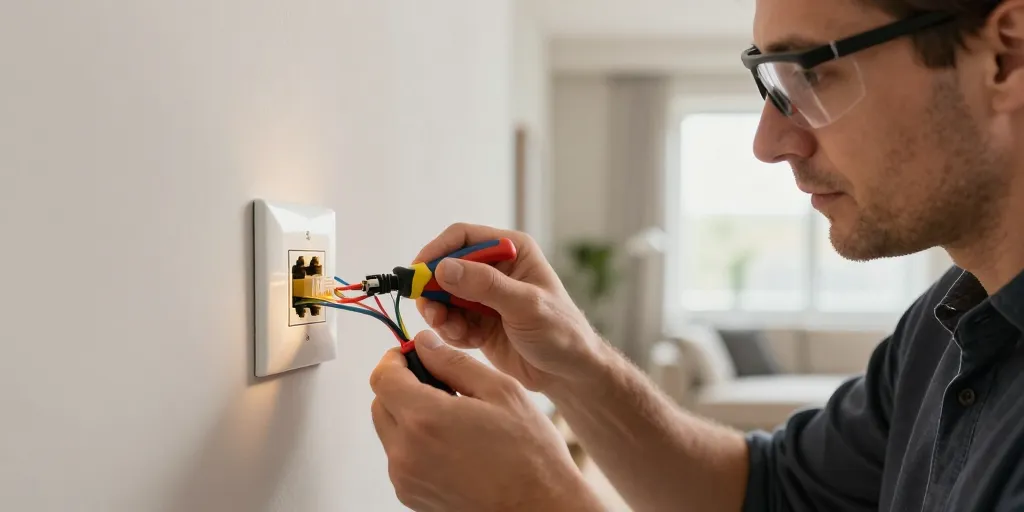 Comment installer une prise réseau RJ45 chez soi : guide pas à pas