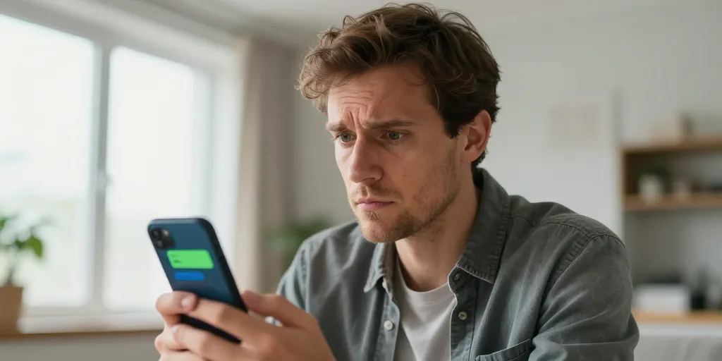 envoyer par message texte vert