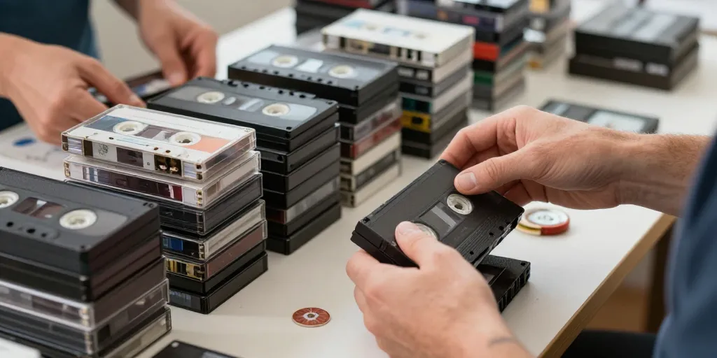 recyclage des cassettes vhs