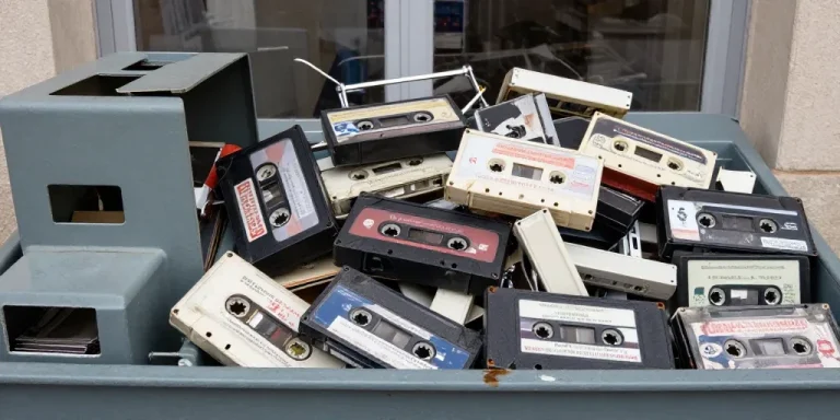 recyclage des cassettes vhs