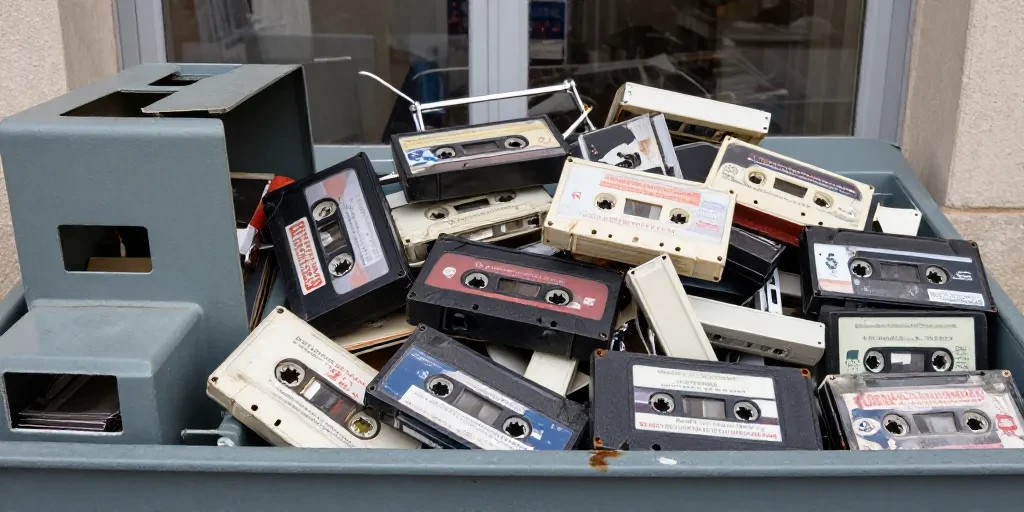 recyclage des cassettes vhs