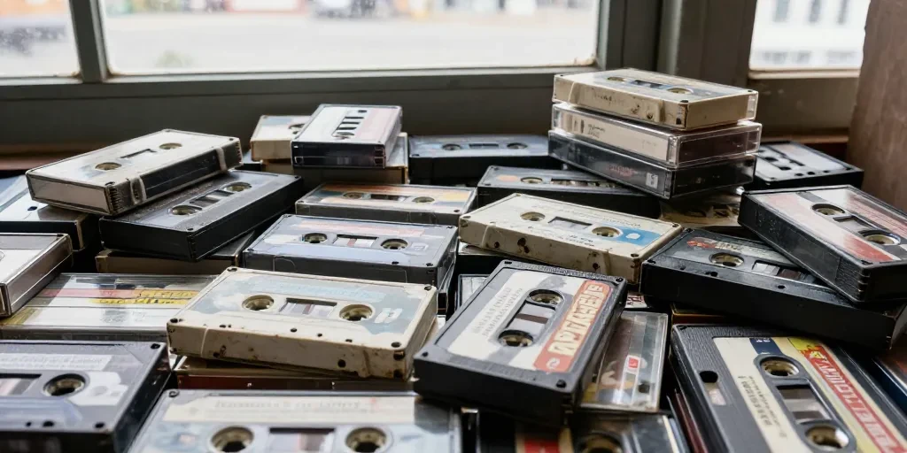 recyclage des cassettes vhs